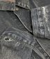 中古・古着 LEVI'S (リーバイス) 先染めブラックデニムジャケット ブラック サイズ:L：20000円