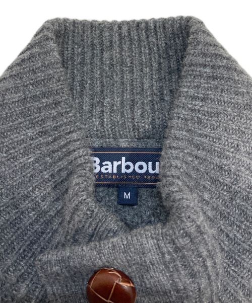 Barbour（バブアー）Barbour (バブアー) スタンドカラーカーディガン グレー サイズ:Mの古着・服飾アイテム
