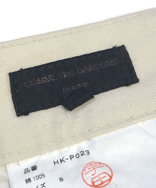 COMME des GARCONS HOMME（コムデギャルソン オム）COMME des GARCONS HOMME (コムデギャルソン オム) コットンパンツ ベージュ サイズ:Sの古着・服飾アイテム