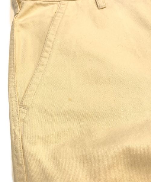 COMME des GARCONS HOMME（コムデギャルソン オム）COMME des GARCONS HOMME (コムデギャルソン オム) コットンパンツ ベージュ サイズ:Sの古着・服飾アイテム