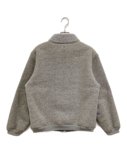 A BATHING APE（アベイシングエイプ）A BATHING APE (アベイシングエイプ) ボアジャケット グレー サイズ:Mの古着・服飾アイテム