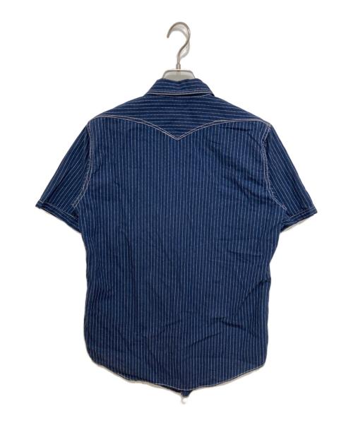 freewheelers（フリーホイーラーズ）FREEWHEELERS (フリーホイーラーズ) 半袖シャツ ネイビー サイズ:Lの古着・服飾アイテム