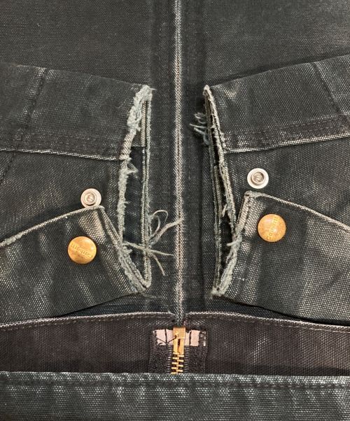 CarHartt（カーハート）CarHartt (カーハート) 「J01 BLK」デトロイトジャケット ブラック サイズ:L(40)の古着・服飾アイテム