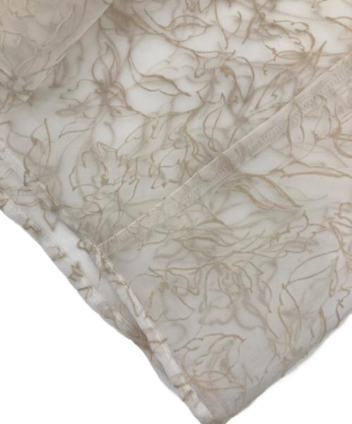 acka（エーシーケーエー）acka (エーシーケーエー) sheer loose one-piece ベージュ サイズ:2の古着・服飾アイテム