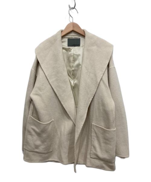 uncrave（アンクレイヴ）uncrave (アンクレイヴ) リバーミドルコート アイボリー サイズ:1の古着・服飾アイテム