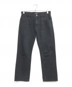 RAF SIMONSラフシモンズ）の古着「CLASSIC DEMIN PANTS」｜ブラック