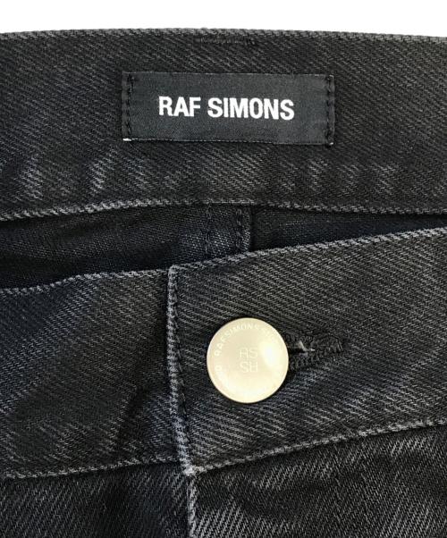RAF SIMONS（ラフシモンズ）RAF SIMONS (ラフシモンズ) CLASSIC DEMIN PANTS ブラック サイズ:29の古着・服飾アイテム
