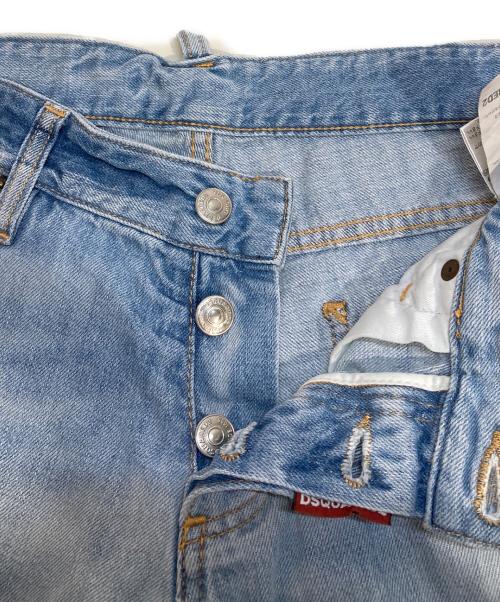 DSQUARED2（ディースクエアード）DSQUARED2 (ディースクエアード) デニムパンツ インディゴ サイズ:L(48)の古着・服飾アイテム