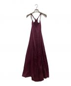 DEUXIEME CLASSEドゥーズィエム クラス）の古着「impressive ワンピース」｜パープル