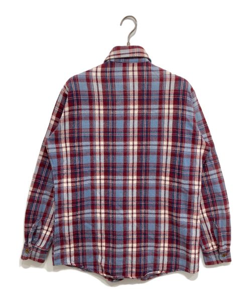 big mac（ビッグマック）BIG MAC (ビッグマック) チェックネルシャツ レッド サイズ:M Tallの古着・服飾アイテム