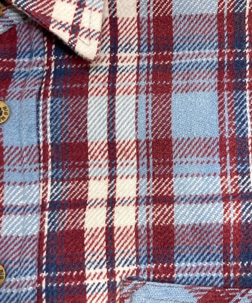 big mac（ビッグマック）BIG MAC (ビッグマック) チェックネルシャツ レッド サイズ:M Tallの古着・服飾アイテム