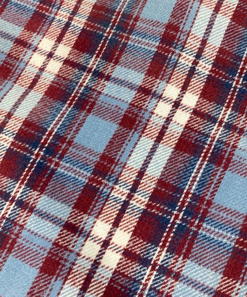 big mac（ビッグマック）BIG MAC (ビッグマック) チェックネルシャツ レッド サイズ:M Tallの古着・服飾アイテム