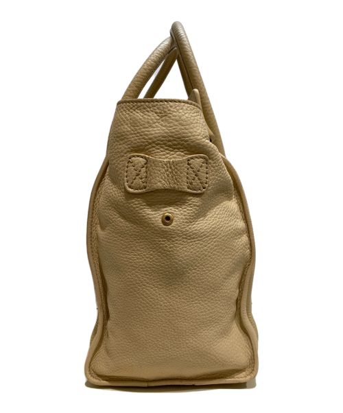 CELINE（セリーヌ）CELINE (セリーヌ) ラゲージミニハンドバッグ ベージュの古着・服飾アイテム