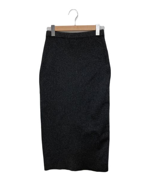 Spick and Span（スピックアンドスパン）Spick and Span (スピックアンドスパン) タイトラメスカート ブラック サイズ:Sの古着・服飾アイテム