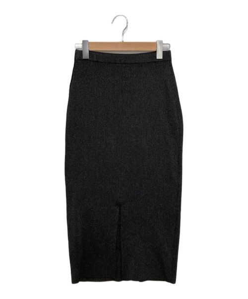 Spick and Span（スピックアンドスパン）Spick and Span (スピックアンドスパン) タイトラメスカート ブラック サイズ:Sの古着・服飾アイテム