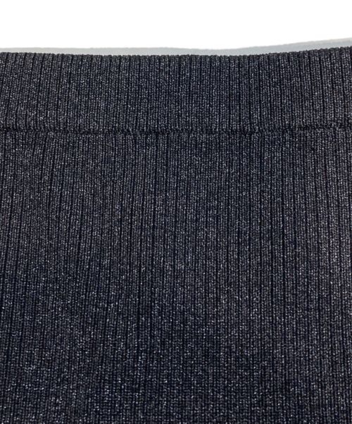 Spick and Span（スピックアンドスパン）Spick and Span (スピックアンドスパン) タイトラメスカート ブラック サイズ:Sの古着・服飾アイテム