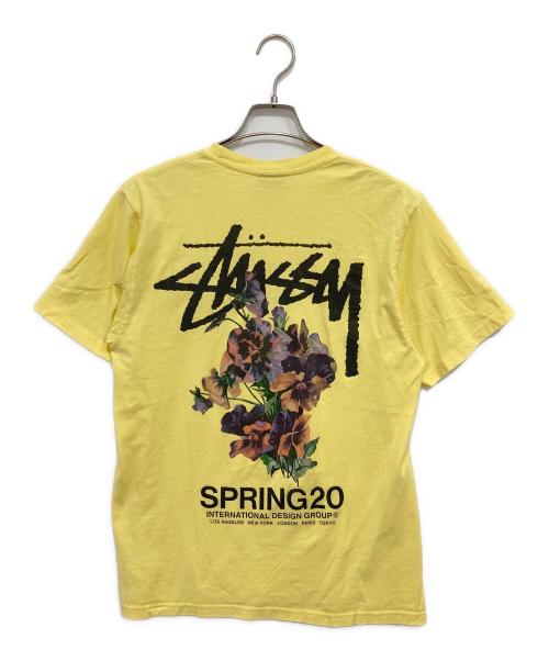 stussy（ステューシー）stussy (ステューシー) SPRING 20 TEE イエロー サイズ:Mの古着・服飾アイテム