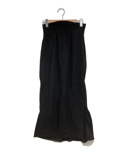 UNITED TOKYO（ユナイテッドトーキョー）UNITED TOKYO (ユナイテッドトーキョー) シャーリングスカート BY YOHEI OHNO ブラック サイズ:Mの古着・服飾アイテム