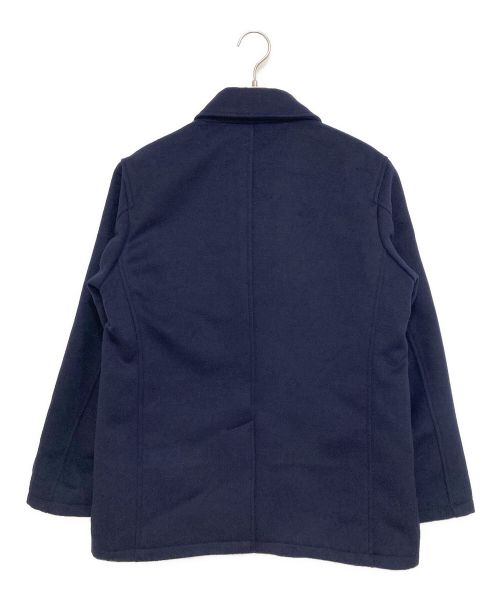 SHIPS any（シップスエニィ）SHIPS any (シップスエニィ) ウォームメルトンシングルPコート ネイビー サイズ:Mの古着・服飾アイテム