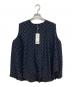 #Newans (ハッシュニュアンス) ノースリーブブラウス ネイビー サイズ:S 未使用品：6000円