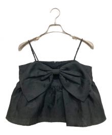 Fano Studios（ファノ ストゥディオズ）の古着「ビスチェ」｜ブラック