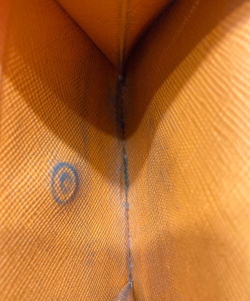 KOLOR（カラー）KOLOR (カラー) kolor Bicolor Wallet ネイビー×オレンジの古着・服飾アイテム