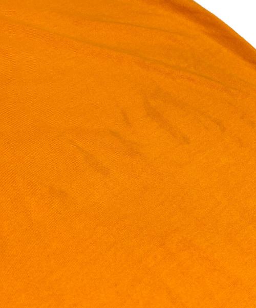 Stockholm Surfboard Club（ストックホルム サーフボード クラブ）Stockholm Surfboard Club (ストックホルム サーフボード クラブ) バックプリントカットソー オレンジ サイズ:Lの古着・服飾アイテム