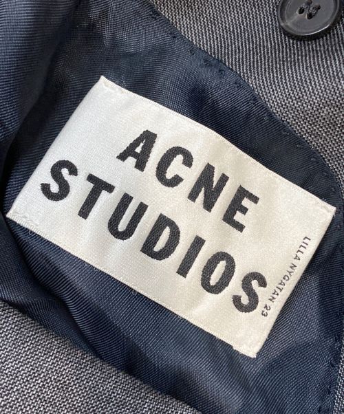 Acne studios（アクネ ストゥディオス）Acne studios (アクネ ストゥディオス) セットアップスーツ グレー サイズ:M(46)の古着・服飾アイテム