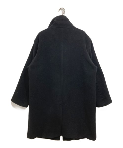 UNIVERSAL PRODUCTS.（ユニバーサルプロダクツ）UNIVERSAL PRODUCTS. (ユニバーサルプロダクツ) WOOL STAND COLLAR COAT ブラック サイズ:Lの古着・服飾アイテム