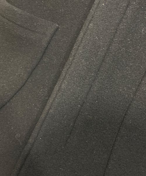 UNIVERSAL PRODUCTS.（ユニバーサルプロダクツ）UNIVERSAL PRODUCTS. (ユニバーサルプロダクツ) WOOL STAND COLLAR COAT ブラック サイズ:Lの古着・服飾アイテム