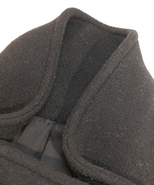 UNIVERSAL PRODUCTS.（ユニバーサルプロダクツ）UNIVERSAL PRODUCTS. (ユニバーサルプロダクツ) WOOL STAND COLLAR COAT ブラック サイズ:Lの古着・服飾アイテム