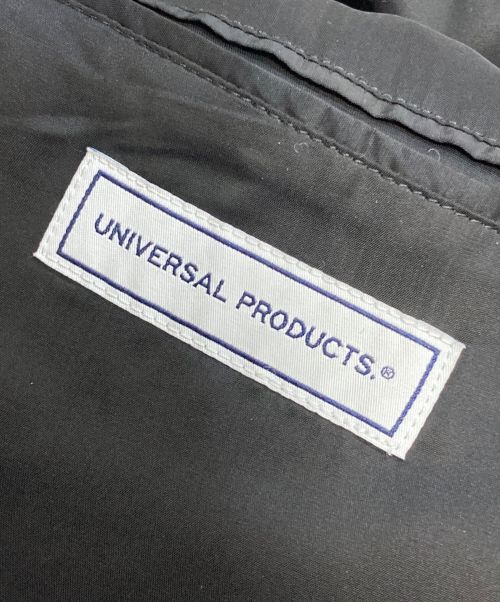 UNIVERSAL PRODUCTS.（ユニバーサルプロダクツ）UNIVERSAL PRODUCTS. (ユニバーサルプロダクツ) WOOL STAND COLLAR COAT ブラック サイズ:Lの古着・服飾アイテム
