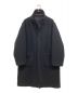 UNIVERSAL PRODUCTS.（ユニバーサルプロダクツ）の古着「WOOL STAND COLLAR COAT」｜ブラック