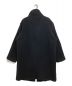 UNIVERSAL PRODUCTS. (ユニバーサルプロダクツ) WOOL STAND COLLAR COAT ブラック サイズ:L：17000円