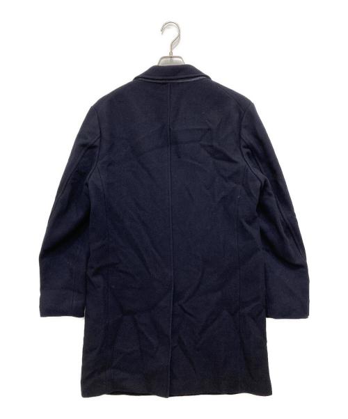 green label relaxing（グリーンレーベルリラクシング）green label relaxing (グリーンレーベルリラクシング) VICT/LAMBS チェスターコート ネイビー サイズ:XLの古着・服飾アイテム