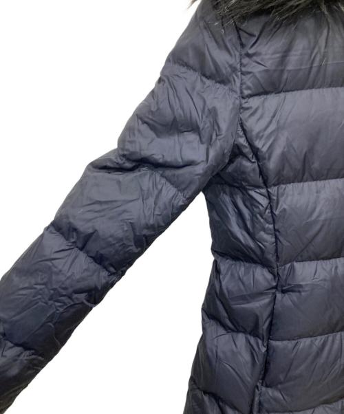 theory（セオリー）theory (セオリー) ファー付ダウンコート ネイビー サイズ:Sの古着・服飾アイテム