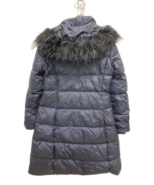 theory（セオリー）theory (セオリー) ファー付ダウンコート ネイビー サイズ:Sの古着・服飾アイテム