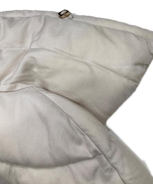 HERNO（ヘルノ）HERNO (ヘルノ) スタンドカラーダウンジャケット ベージュ×アイボリー サイズ:L(42)の古着・服飾アイテム