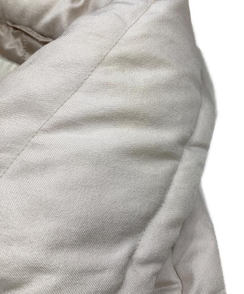 HERNO（ヘルノ）HERNO (ヘルノ) スタンドカラーダウンジャケット ベージュ×アイボリー サイズ:L(42)の古着・服飾アイテム