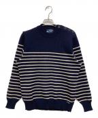 SAINT JAMESセントジェームス）の古着「マリンニット」｜ネイビー