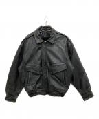 HARLEY-DAVIDSONハーレーダビッドソン）の古着「レザージャケット」｜ブラック