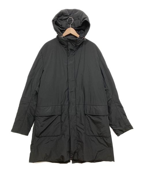 BOSS HUGO BOSS（ボス ヒューゴボス）BOSS HUGO BOSS (ボス ヒューゴボス) 中綿ロングコート ブラック サイズ:UK54(XL程度)の古着・服飾アイテム