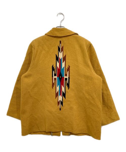 VINTAGE（ヴィンテージ）VINTAGE (ヴィンテージ) ヴィンテージチマヨジャケット マスタード サイズ:SM相当の古着・服飾アイテム