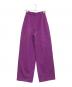 GIANNI VERSACE (ジャンニ・ヴェルサーチ) ギャバタックパンツ パープル サイズ:38：10000円
