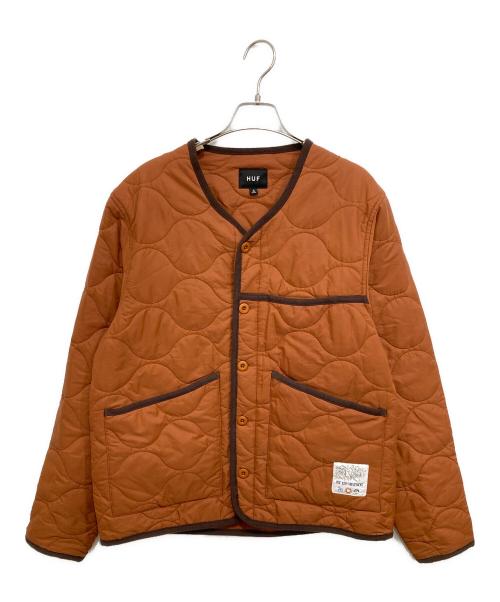 HUF（ハフ）HUF (ハフ) MOVEMENT LINER JACKET ブラウン サイズ:Sの古着・服飾アイテム