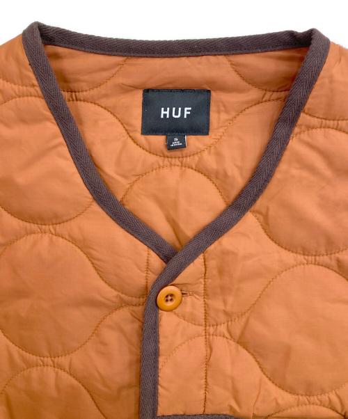 HUF（ハフ）HUF (ハフ) MOVEMENT LINER JACKET ブラウン サイズ:Sの古着・服飾アイテム