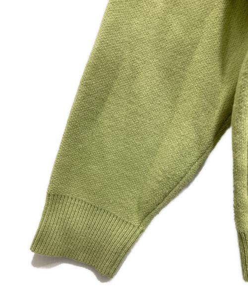 HUF（ハフ）HUF (ハフ) MODAL SWEATER 黄緑 サイズ:Mの古着・服飾アイテム