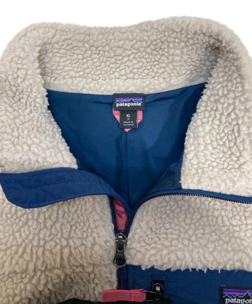 Patagonia（パタゴニア）Patagonia (パタゴニア) キッズ・レトロX・ジャケット ナチュラル サイズ:M(Kids XL)の古着・服飾アイテム