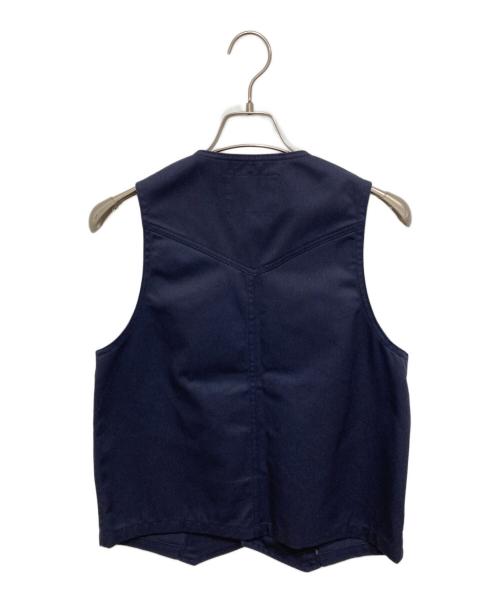 CALEE（キャリー）CALEE (キャリー) ワークベスト ネイビー サイズ:Mの古着・服飾アイテム