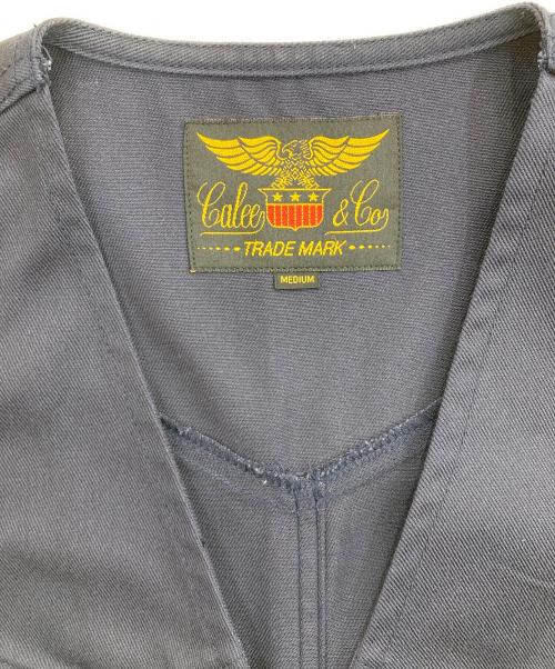 CALEE（キャリー）CALEE (キャリー) ワークベスト ネイビー サイズ:Mの古着・服飾アイテム